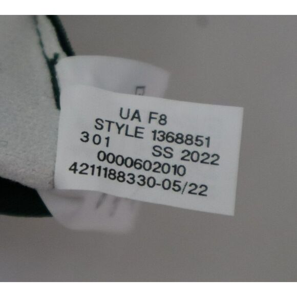 Under Armour 1368851 301 UA F8 Mens Size LARGE Green Football Skill Gloves - Picture 7 of 10